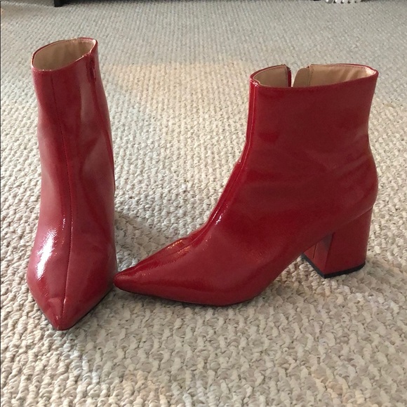 Red booties - Picture 3 of 6